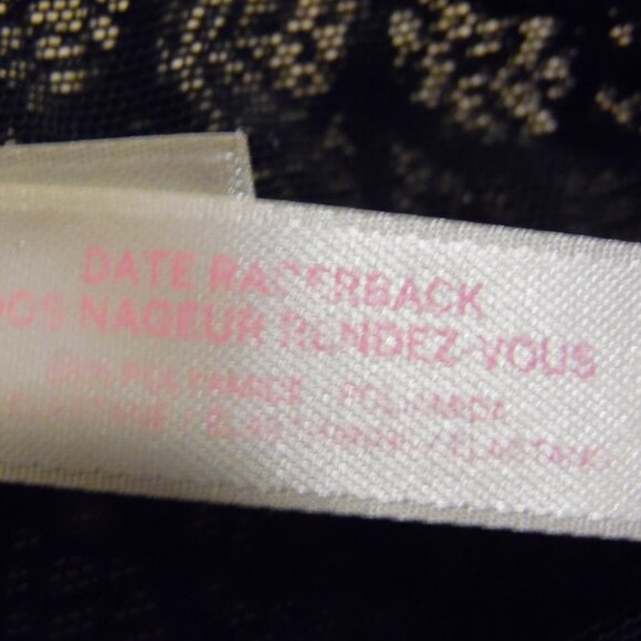 PINK by Victoria's Secret Date Racerback Bra Women's Size 36DD Lacy Back - Picture 9 of 10